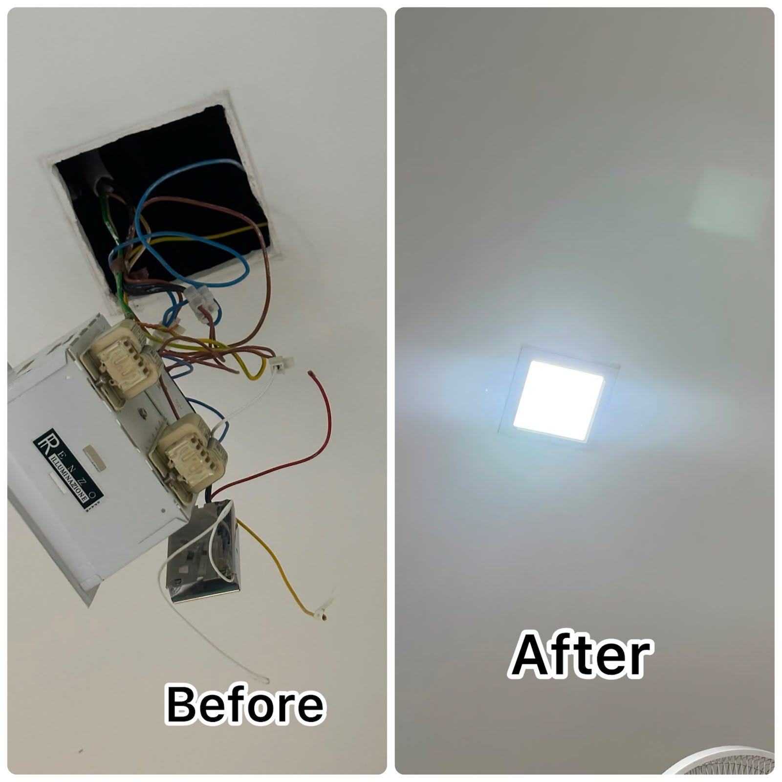 LED Ceiling Light Replacement & Installation Service in Singapore | Handyman SG